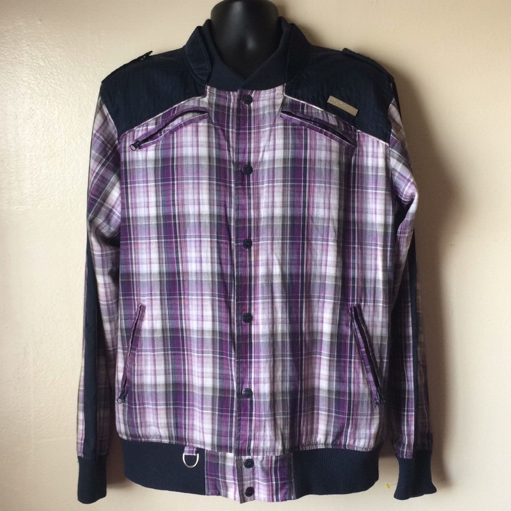 Live Mechanic XL Plaid Jacket